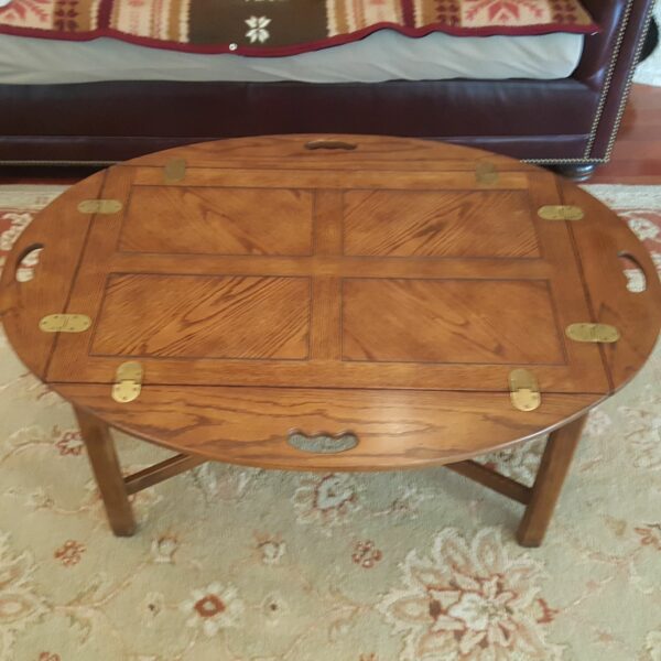 Drexel Heritage Butlers Tray Table Chatham Oak Coffee/End Table