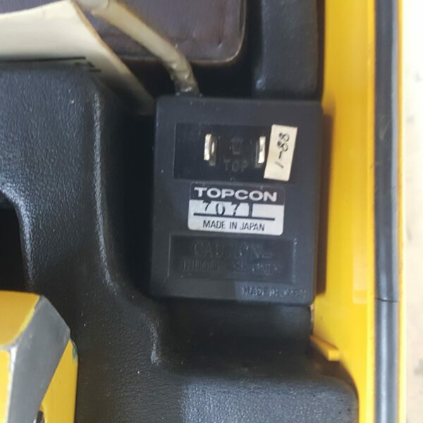 Topcon ET-1 Surveying Total Station w/ Case - BATTERY CHARGED & WORKING - Image 8