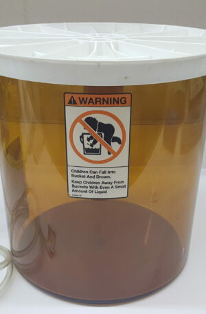 Nalgene Amber PEI Vacuum Chamber Thermo Fisher Scientific Canister - Lab, Scientific Research & Industrial Use