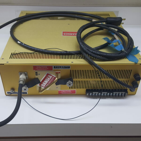 Gamma High Voltage Regulated DC Power Supply RR30-33R w Output Adjust, Cables & Manual - Image 7