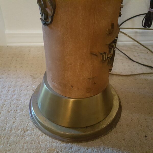 MCM Wallpaper Printer Roll Floor Lamp  50" Tall - Image 4