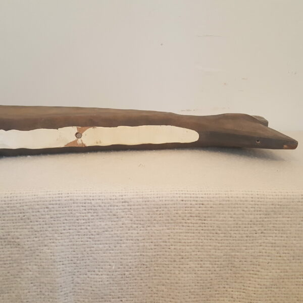 Rustic Nautical Handcrafted Folk Art Style Wooden Whale Wall Art Decor 35" x 93.5" - Image 13