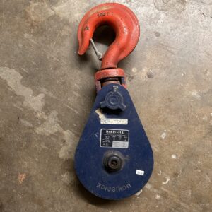 Mckissick Pulley 108225 418 8" BB Snatch Block Pulley w/ Hook - 8 Ton