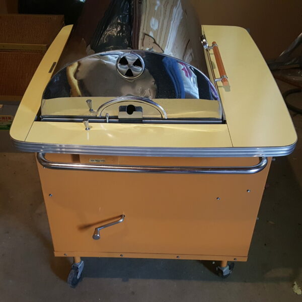 Vintage Kenmore Rolling Rotisserie Grill with Basket & Racks – Mid-Century Outdoor Entertaining Station - Image 4