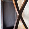 Vintage French-Style Carved Accent Table – Walnut Finish, Cabriole Legs - Image 9