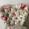 Floral Slipper Chair – Tufted Heart Back & Ruffled Skirt - Image 5