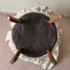 Floral Slipper Chair – Tufted Heart Back & Ruffled Skirt - Image 7