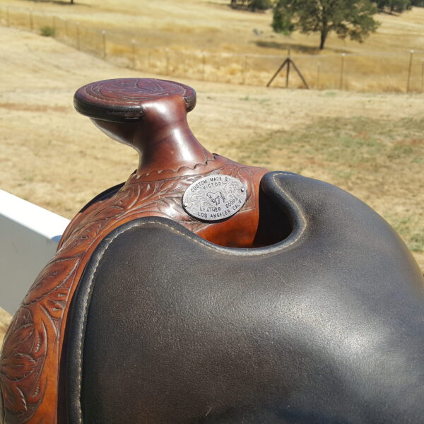 Victor Saddle - 15 3/4" Western Show / Pleasure Saddle - Image 3