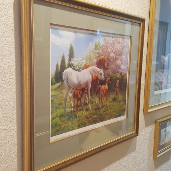 Encounter at Meadow’s Edge – Signed & Numbered by Mary Haggard 992/2595 - Image 2