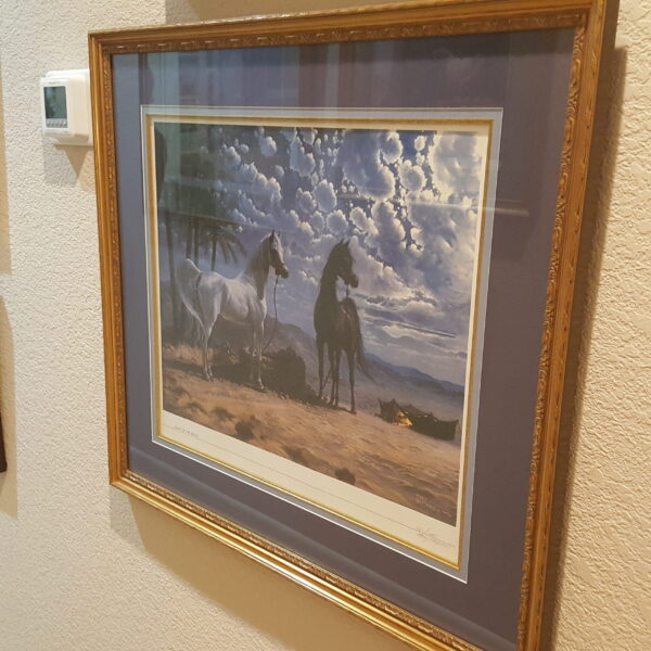 Moonlit Majesty – Signed “Light of the Moon” by Mary Haggard (33x30, Framed, 1167/2495) - Image 3