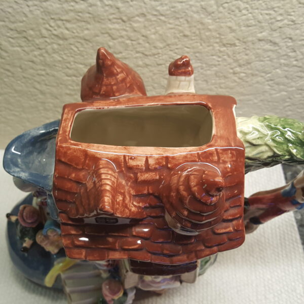 1995 Fitz and Floyd "Old Woman in a Shoe" Teapot – Limited Edition #225/1500 - Image 8