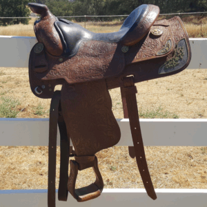 Victor Saddle - 15 3/4" Western Show / Pleasure Saddle