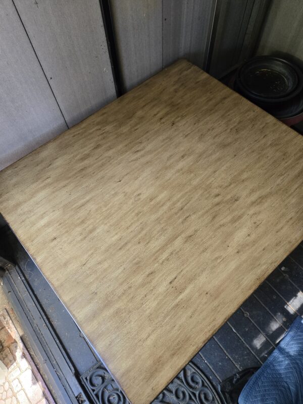 Gathering Spot – 48” x 42” Veneer-Top Coffee Table with Warm Wood Tones - Image 2