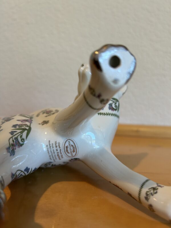 Whimsy in Porcelain – Portmeirion Studio Floral Cat Figurine - Image 6