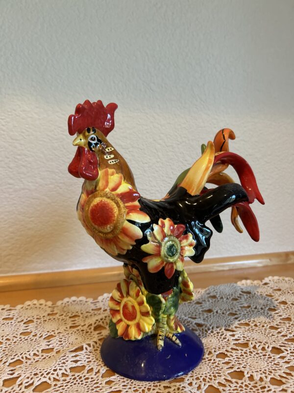 Sunflowers and Sass – “Sunny Side Up” Rooster by Sharon Neuhaus - Image 2