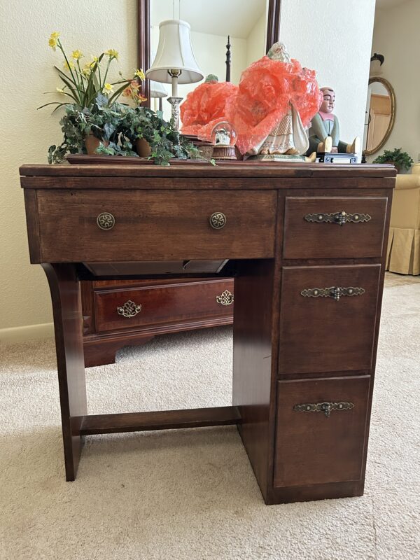 Singer 306K Swing‑Needle Sewing Center – Mid‑Century Craft & Character - Image 11