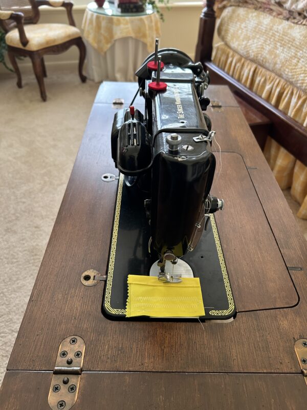 Singer 306K Swing‑Needle Sewing Center – Mid‑Century Craft & Character - Image 3
